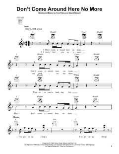 Don't Come Around Here No More von Tom Petty (Download) 