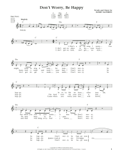 Don't Worry, Be Happy von Bobby McFerrin (Download) 