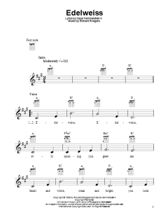 Edelweiss von Richard Rodgers (Download) 