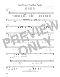 Here Comes The Rain Again von Eurythmics (Download) 