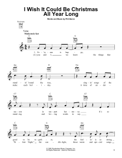 I Wish It Could Be Christmas All Year Long von Phil Baron (Download) 