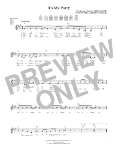 It's My Party von Lesley Gore (Download) 