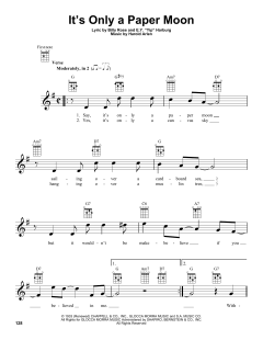 It's Only A Paper Moon von Harold Arlen (Download) 