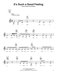 It's Such A Good Feeling von Fred Rogers (Download) 