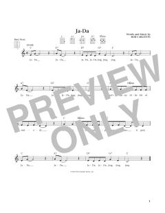 Ja-Da von Bob Carleton (Download) 