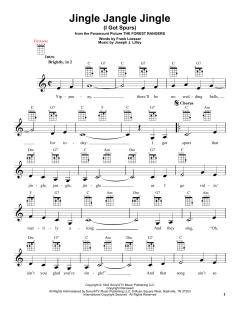 Jingle Jangle Jingle von Frank Loesser (Download) 