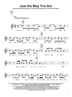 Just The Way You Are von Bruno Mars (Download) 