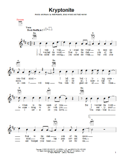 Kryptonite von 3 Doors Down (Download) 