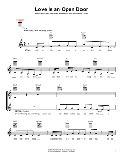 Love Is An Open Door (Download) 