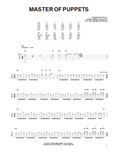 Master Of Puppets (Download) 