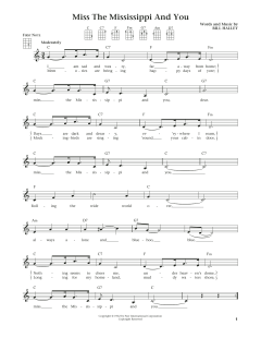 Miss The Mississippi And You (Download) 