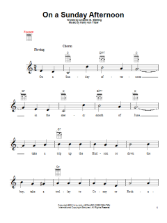 On A Sunday Afternoon (Download) 