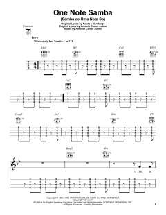 One Note Samba (Download) 