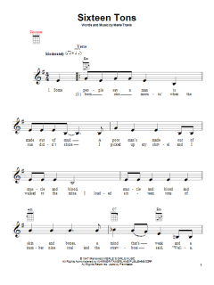 Sixteen Tons (Download) 