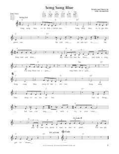 Song Sung Blue (Download) 