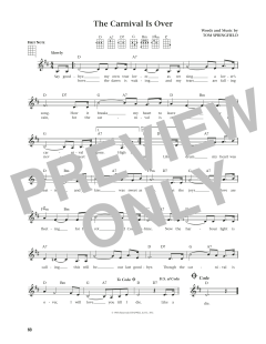 The Carnival Is Over (Download) 