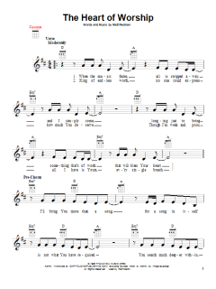 The Heart Of Worship (Download) 