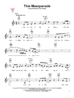 This Masquerade (Download) 