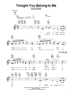 Tonight You Belong To Me (Download) 