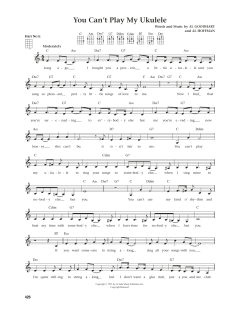 You Can't Play My Ukulele (Download) 