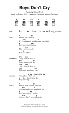 Boys Don't Cry (Download) 