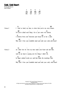 Cold, Cold Heart (Download) 