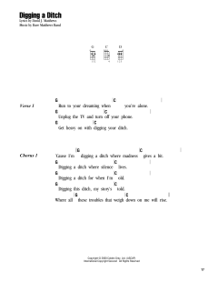 Digging A Ditch (Download) 