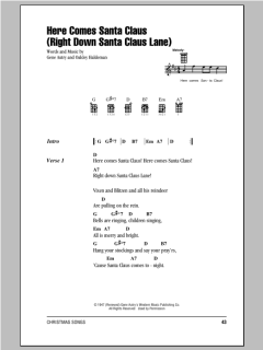 Here Comes Santa Claus (Download) 