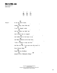 Ode To Billy Joe (Download) 
