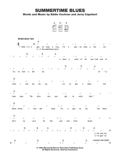 Summertime Blues (Download) 