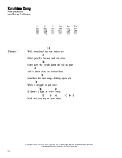 Sunshine Song (Download) 