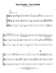 One Paddle, Two Paddle (Download) 