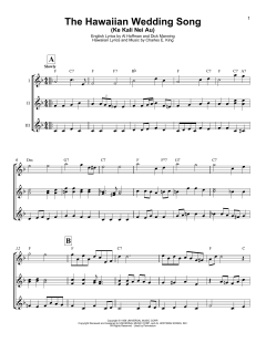 The Hawaiian Wedding Song (Download) 