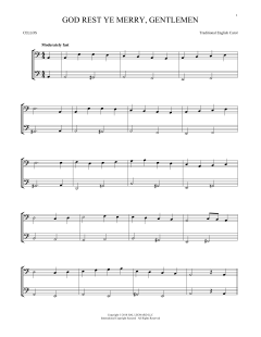 God Rest Ye Merry, Gentlemen von Traditional English Carol (Download) 