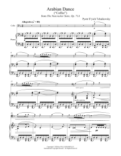 Arabian Dance von Pyotr Il'yich Tchaikovsky (Download) 