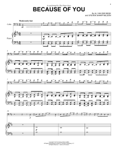 Because Of You von The Piano Guys (Download) 