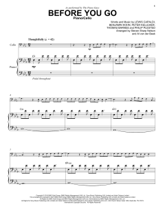 Before You Go von The Piano Guys (Download) 