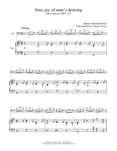 Jesu, Joy Of Man's Desiring von Johann Sebastian Bach (Download) 