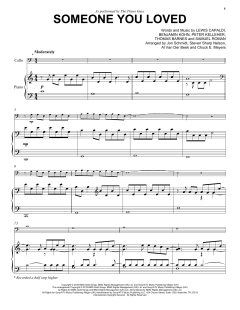 Someone You Loved von The Piano Guys (Download) 