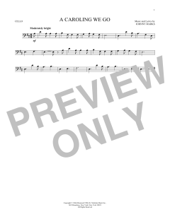 A Caroling We Go von Johnny Marks (Download) 