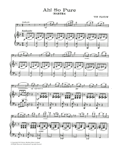 Ah! So Pure von Friedrich von Flotow (Download) 