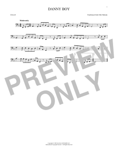 Danny Boy von Frederic Edward Weatherly (Download) 