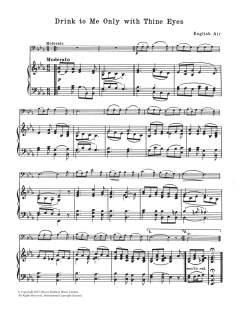 Drink To Me Only With Thine Eyes von Traditional (Download) 