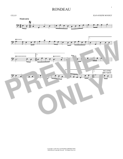 Fanfare Rondeau von Jean-Joseph Mouret (Download) 