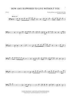 How Am I Supposed To Live Without You von Michael Bolton (Download) 