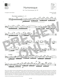 Humoresque von Antonín Dvořák (Download) 