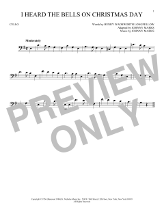 I Heard The Bells On Christmas Day von Johnny Marks (Download) 