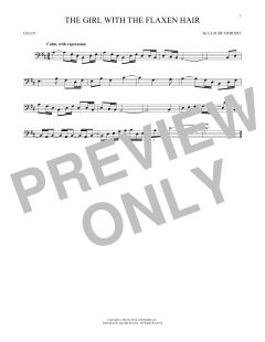 La Fille Aux Cheveux De Lin von Claude Debussy (Download) 