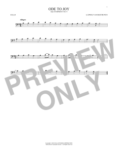 Ode To Joy von Ludwig van Beethoven (Download) 