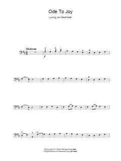 Ode To Joy from Symphony No. 9, Fourth Movement von Ludwig van Beethoven (Download) 